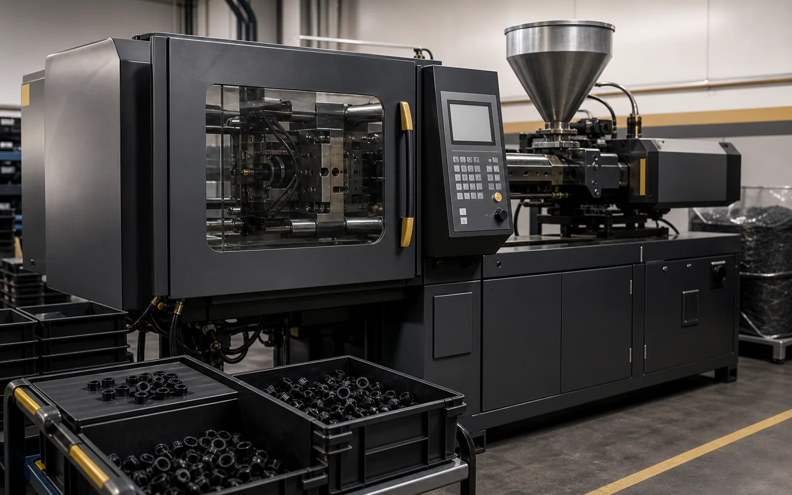 Máquina inyectora SS 72 de Industrias Samilu